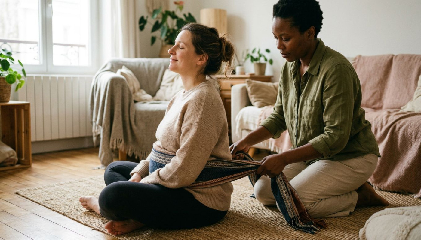 Comment le soin rituel rebozo favorise-t-il le bien-être féminin ?